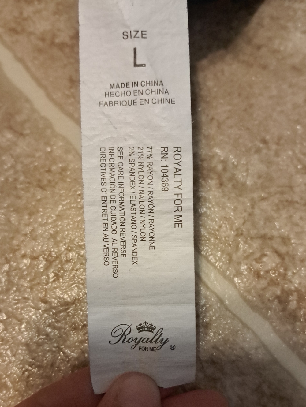 Royalty For Me Navy Blue Skinny Jeans. Size L. - Picture 7 of 9